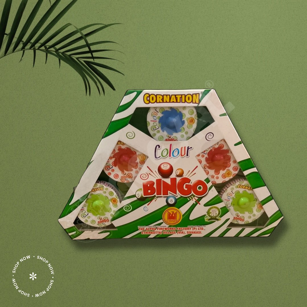 Color Bingo Revolving Night Cracker – Buy Crackers Online
