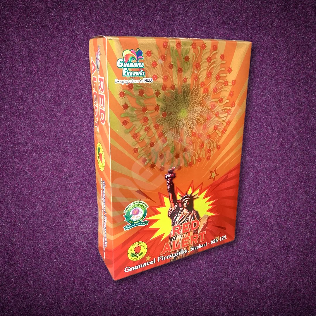 myl-gnanavel (6) Red Alert-3Pcs/Box-3.5" Fancy - Image 1