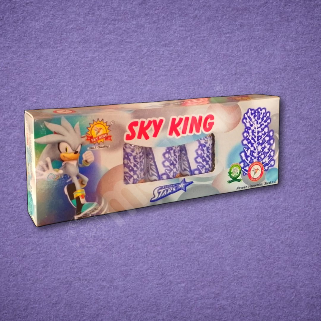 myl-skyking (56) Silver Star-3Pcs/Box - Image 1