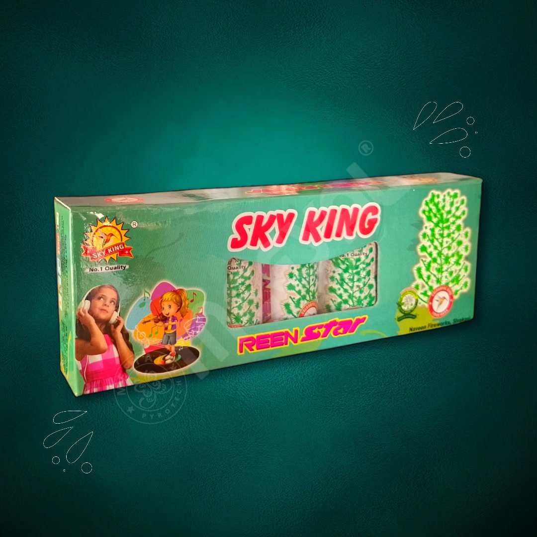 myl-skyking (61) Green Star-3Pcs/Box - Image 1