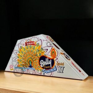 Belly Dance Peacock-Gold-1Pc