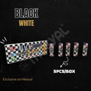 Black & White-5Pcs/Box - Image 2