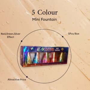 5 Colour Fountain-5Pcs/Box - Image 2