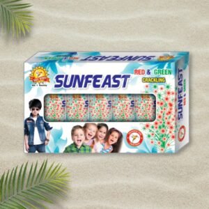 Sun Feast Red & Green-5pcs