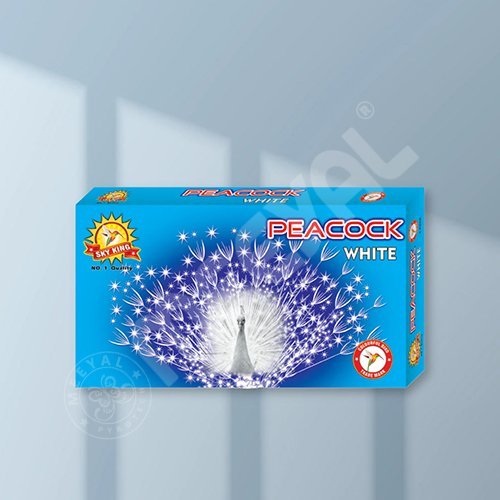 meeyal_sk12.jpg Magical Peacock Silver-1Pc/Box - Image 1