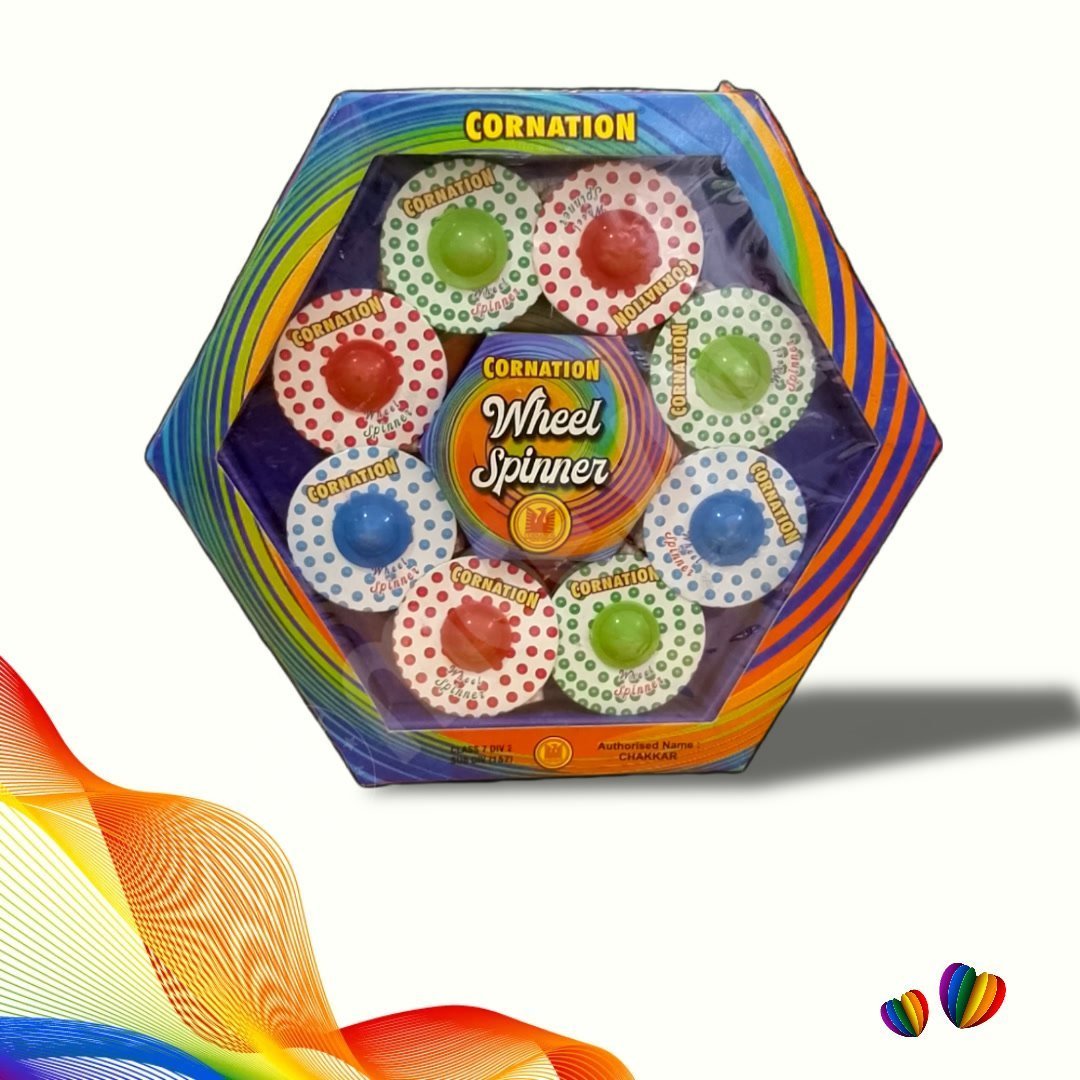 myl-coronation-3-1.jpg Wheel Spinner- 8Pcs/Box - Image 1